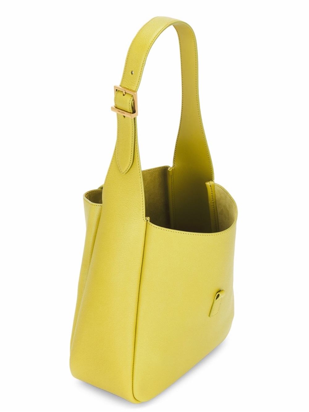 SAINT LAURENT Le 5 A 7 Supple small leather hobo shoulder bag - Picture 6 of 7